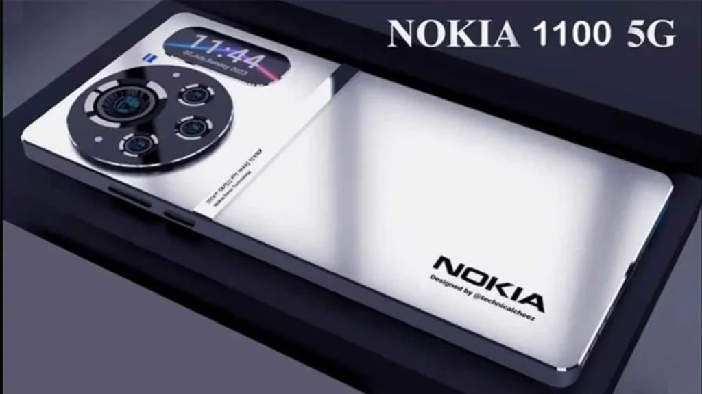 Nokia 1100 5G, Nokia 1100 comeback, Nokia 1100 5G launch, Nokia 1100 5G price, 120MP camera phone, 8000mAh battery smartphone, 180W fast charging phone, Nokia 5G smartphone, Nokia 1100 2025, budget 5G phone, Nokia Android phone